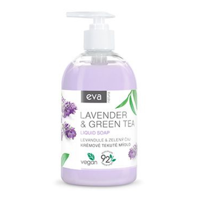 EVA NATURA tekuté mýdlo Lavender&Green Tea 500ml