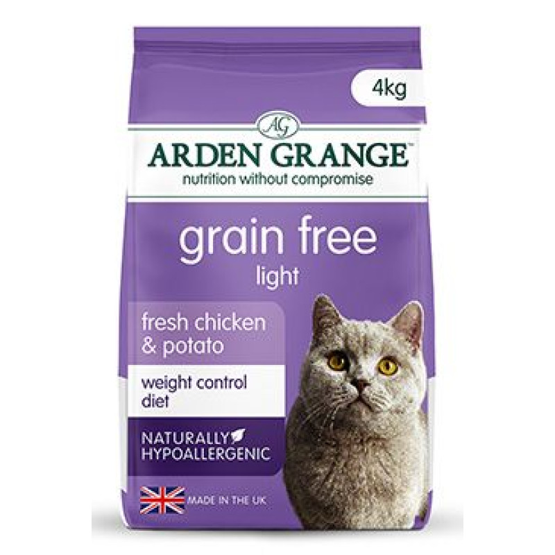 Arden Grange GF Cat Adult Light fresh Chick&Potato 4kg