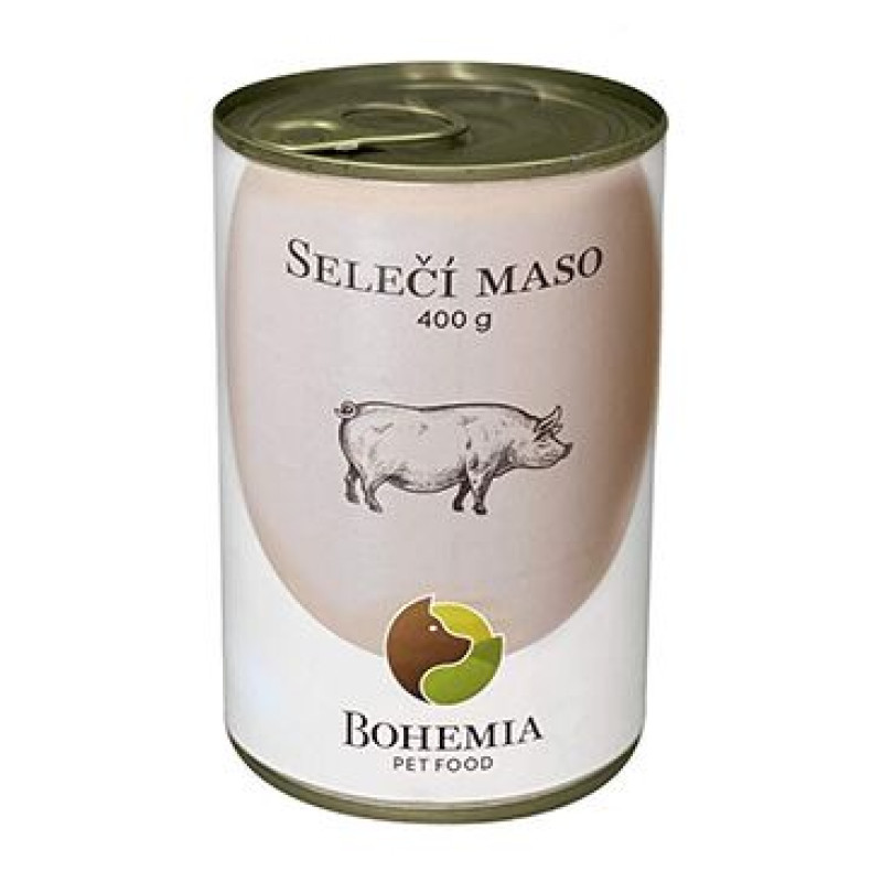 BOHEMIA MASO Selečí maso ve vlastní šťávě 400g
