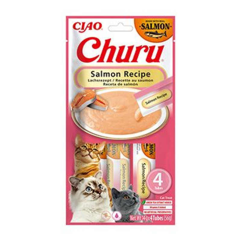 Churu Cat Salmon Recipe 4x14g