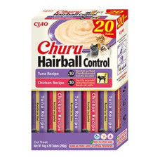 Churu Cat BOX Hairball Variety Tuna&Chicken 20x14g
