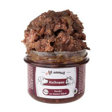 All Animals kočkopes sklo Hovězí ve vlastní šťávě 200g