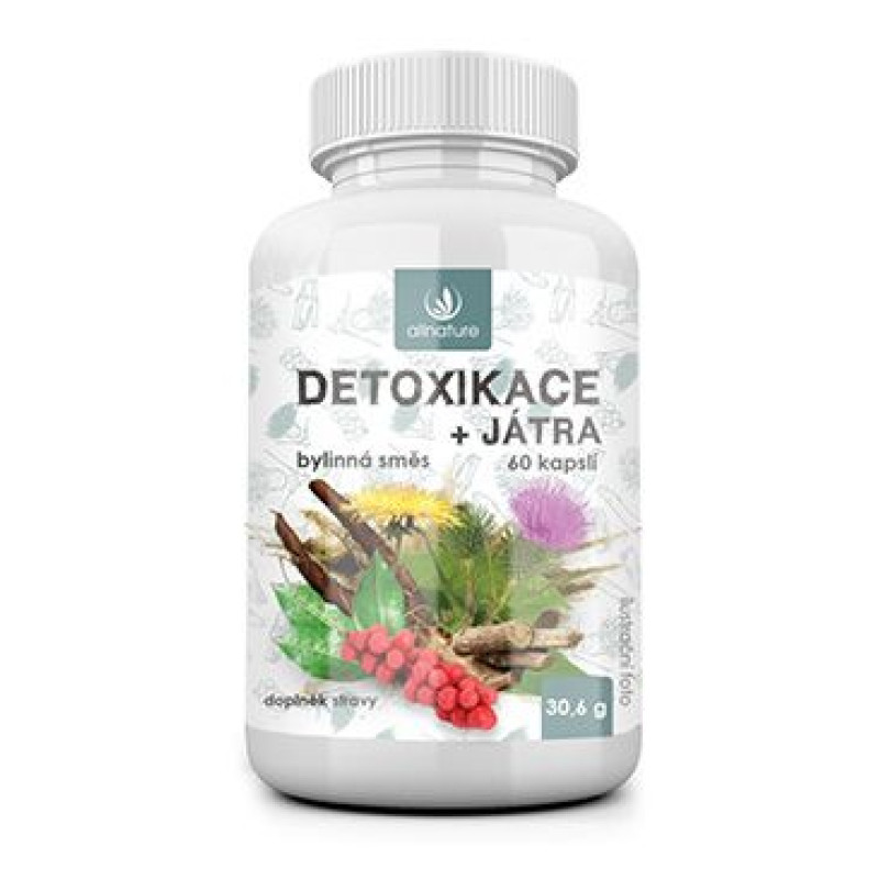 Allnature Detoxikace bylinný extrakt 60cps