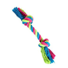 Hračka pes Uzel bavlněný 30cm/140g růžová/modrá HipHop
