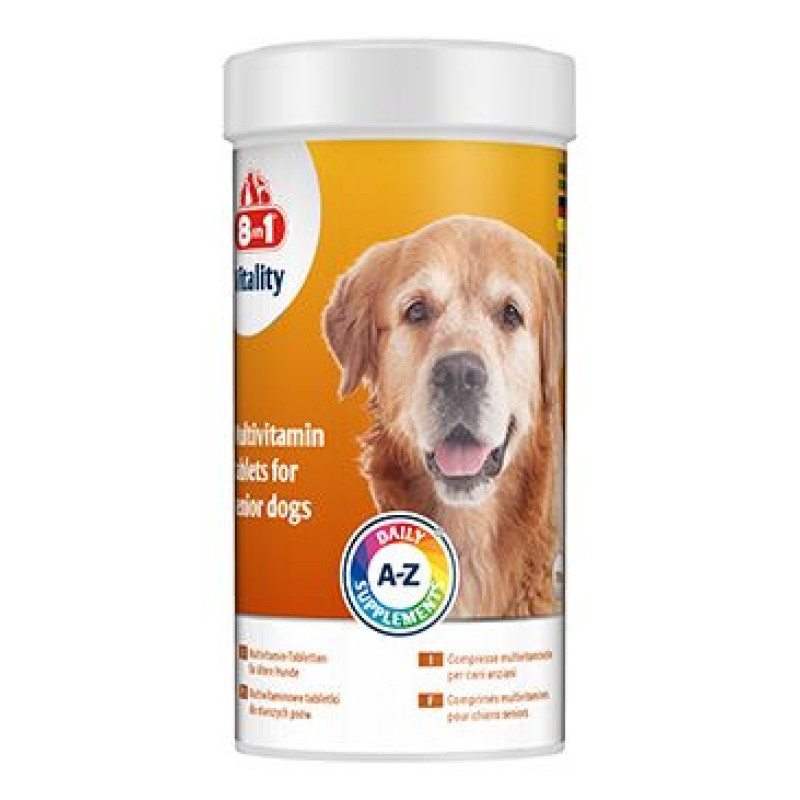 Vitality Multivitamin 8in1 for Senior Dogs 70tbl