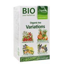 Čaj Apotheke BIO Čajové variace 20x1,5g