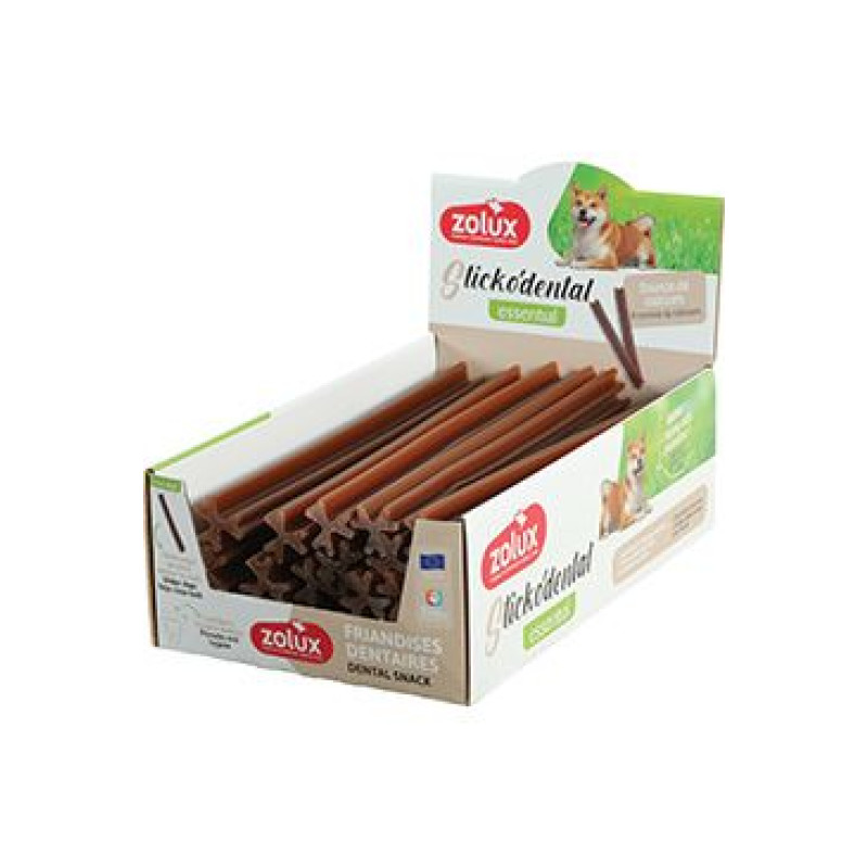 Pochoutka STICKODENTAL tyčinka L vápník 20ks Zolux