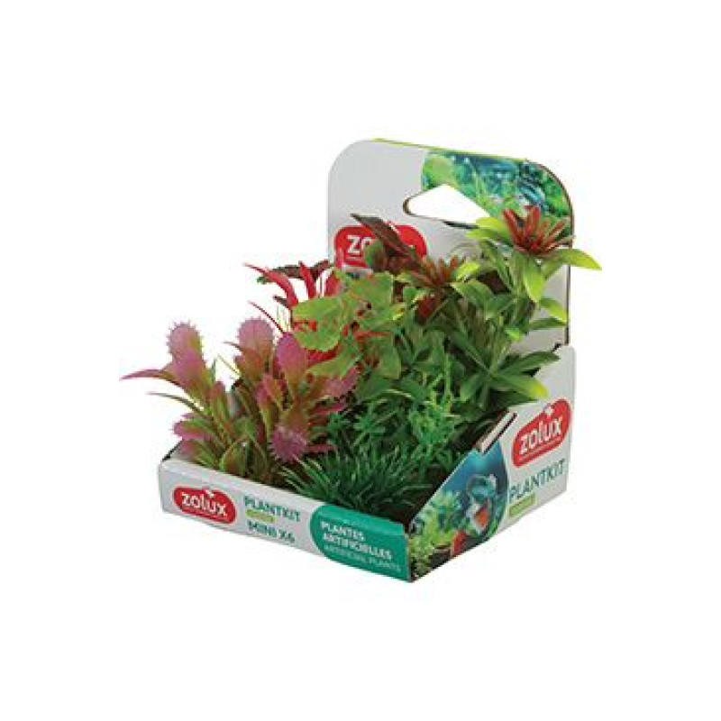 Rostliny akvarijní PLANTKIT 1 sada MINI 6ks Zolux