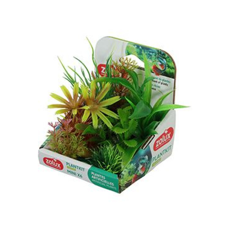 Rostliny akvarijní PLANTKIT 2 sada MINI 6ks Zolux