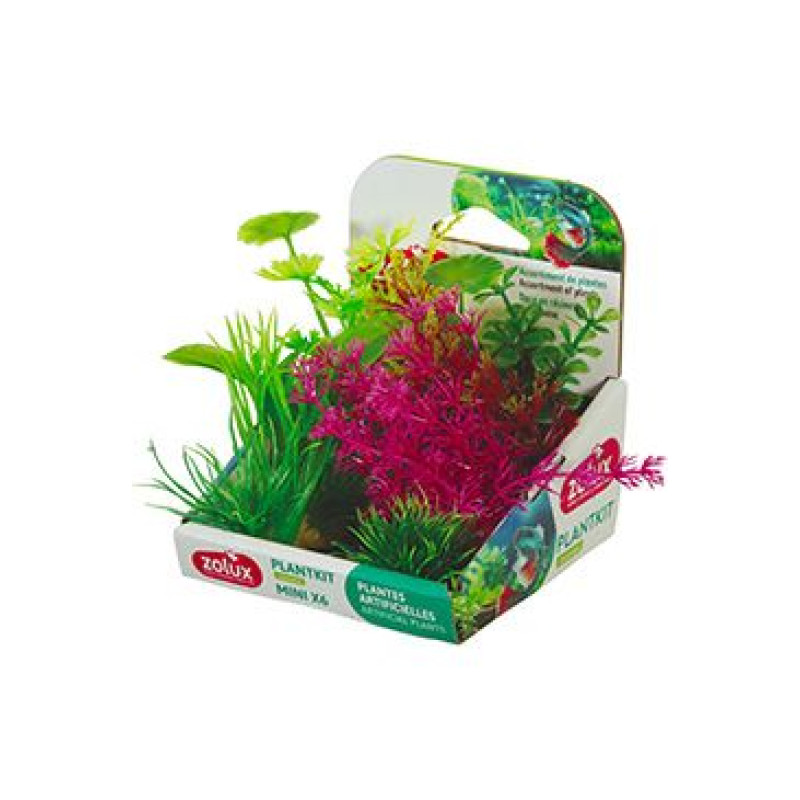 Rostliny akvarijní PLANTKIT 4 sada MINI 6ks Zolux