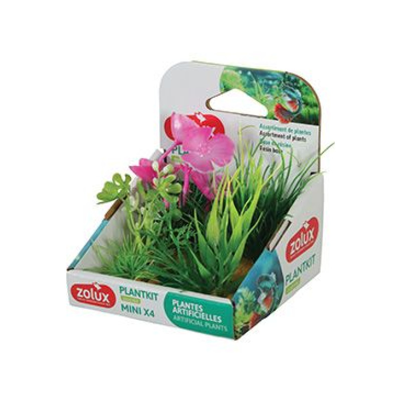 Rostliny akvarijní PLANTKIT 1 sada MINI 4ks Zolux