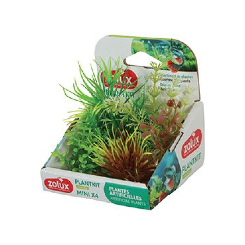 Rostliny akvarijní PLANTKIT 4 sada MINI 4ks Zolux