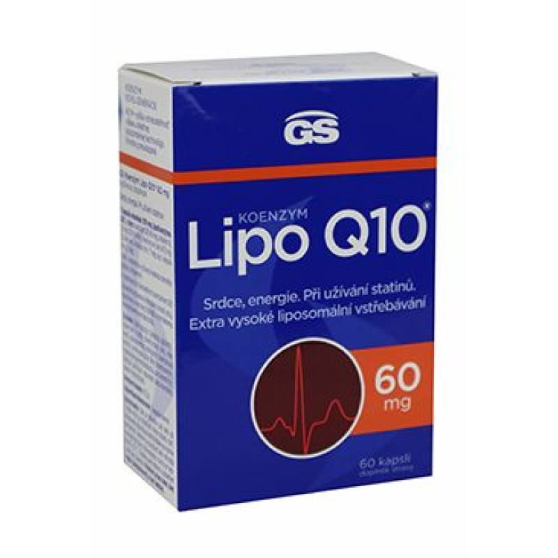 GS Koenzym Lipo Q10 60mg cps 60