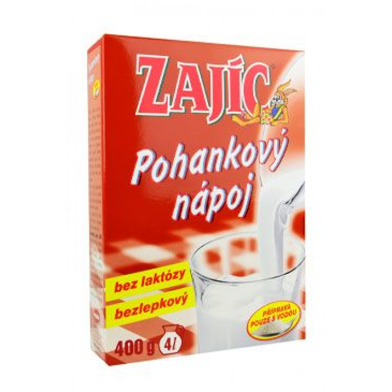 Nápoj Zajíc pohankový krabička 400g