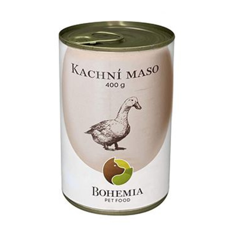 BOHEMIA MASO Kachní maso ve vlastní šťávě 400g