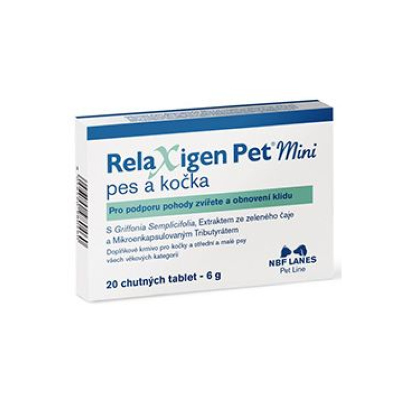 Relaxigen Pet Mini pro psy a kočky 20tbl