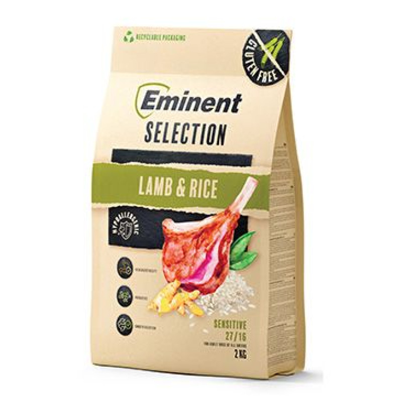 Eminent Selection Dog Sensitive Lamb&Rice 2kg