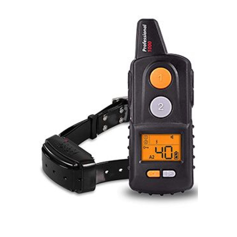 Obojek elektr.výcvik. d-control Professional 1000černá