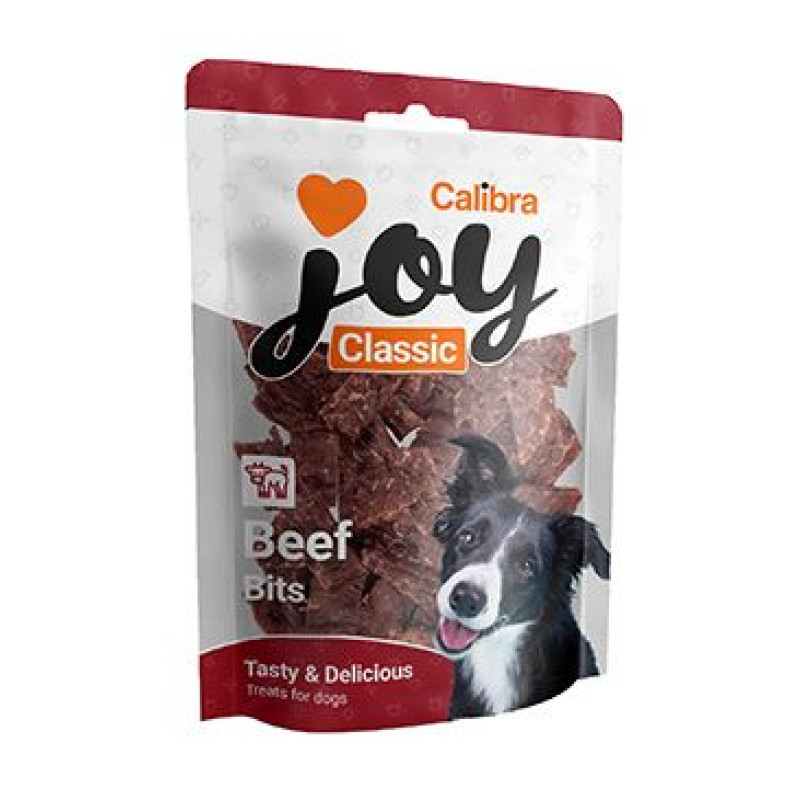 Calibra Joy Dog Classic Beef Bits 80g NEW