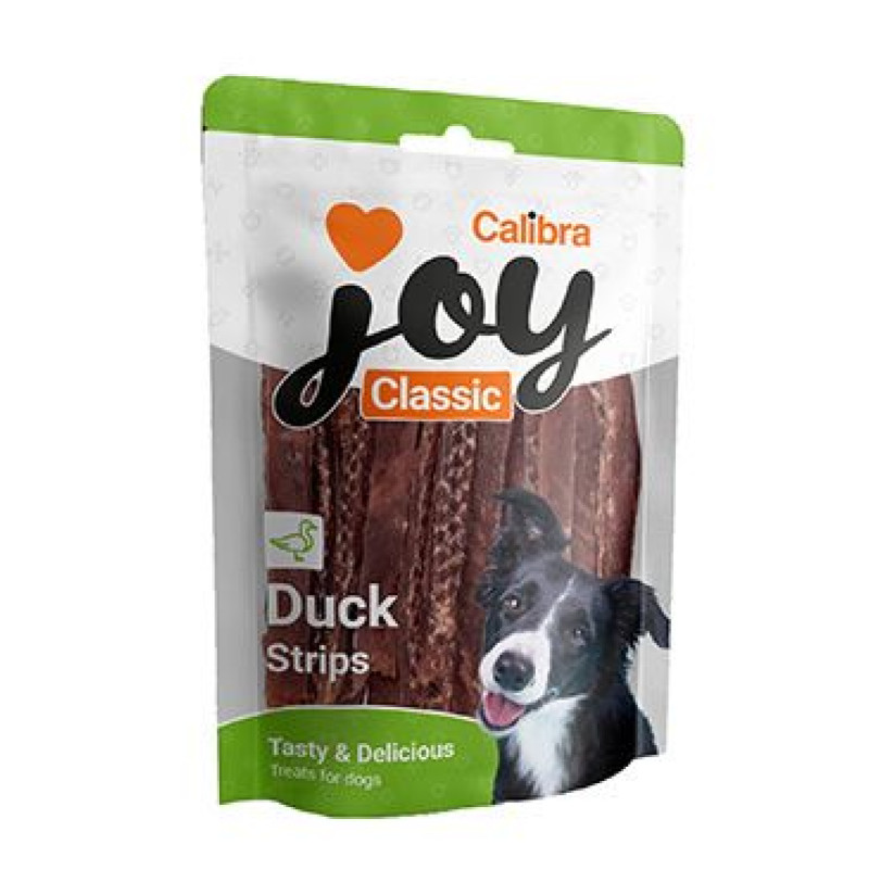 Calibra Joy Dog Classic Duck Strips 80g NEW