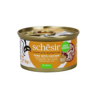 Schesir Cat konz. Adult tuňák/kuře 85g