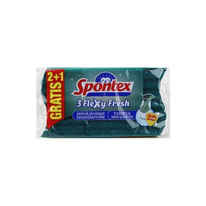 Houba na nádobí Spontex Flexy&Fresh 3ks