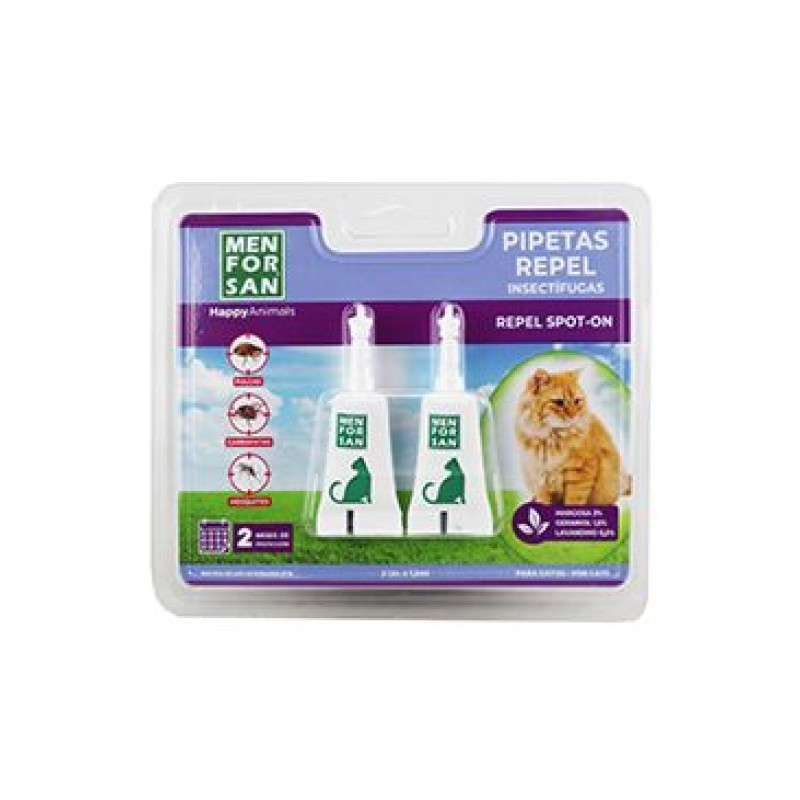 Menforsan Spot on pipety pro kočky repelentní 2x1,5ml
