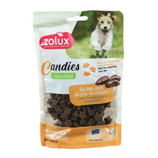 Pochoutka pes CANDIES hvězdičky játrové 150g Zolux