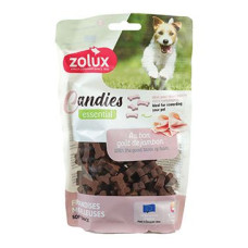 Pochoutka pes CANDIES kostičky šunkové 150g Zolux