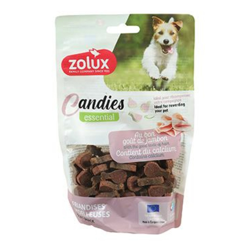 Pochoutka pes CANDIES Minišunka kost vápník 150g Zolux