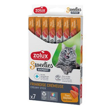 Pochoutka kočka SWEETIES tuňák a losos 7ks Zolux