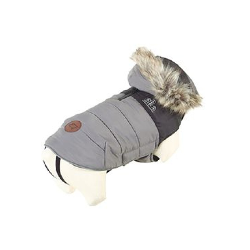 Obleček bunda pro psy NEW MOUNTAIN šedá 40cm Zolux