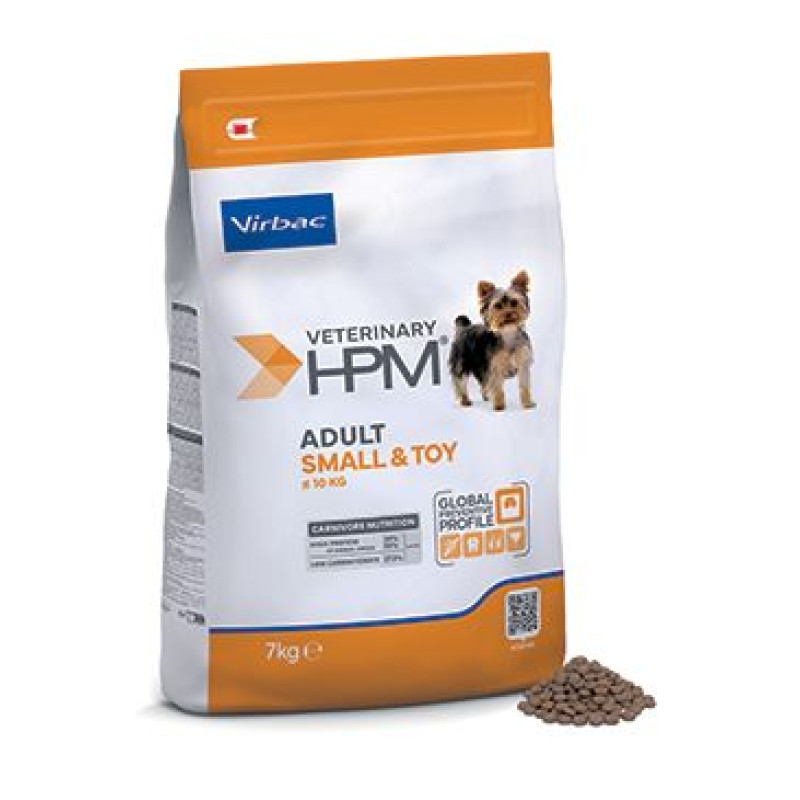VET HPM Adult Dog Small & Toy 7kg NEW