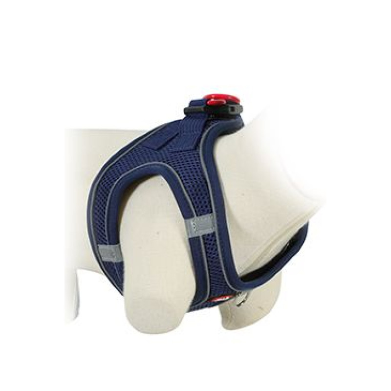 Postroj pes Síťový modrá M Zolux