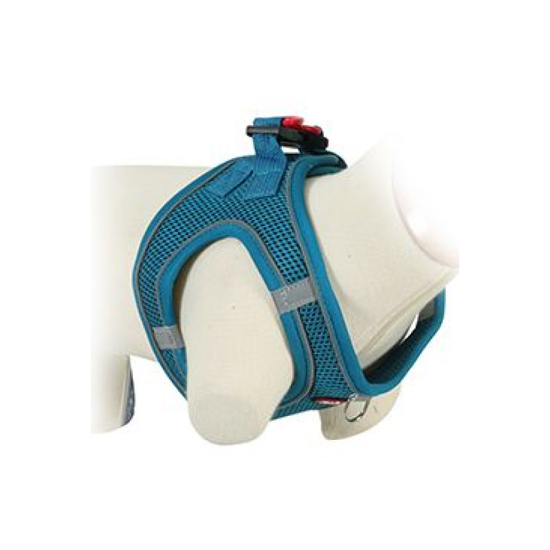 Postroj pes Síťový tyrkysová XS Zolux