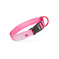 Obojek pes PREMIUM nylon 15mm/25-30cm fuchsiová Zolux