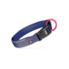 Obojek pes PREMIUM nylon 20mm/35-40cm tm.modrá Zolux
