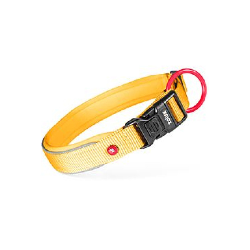 Obojek pes PREMIUM nylon 20mm/35-40cm žlutá Zolux