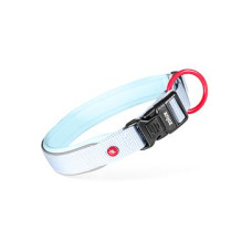 Obojek pes PREMIUM nylon 25mm/50-55cm sv.modrá Zolux