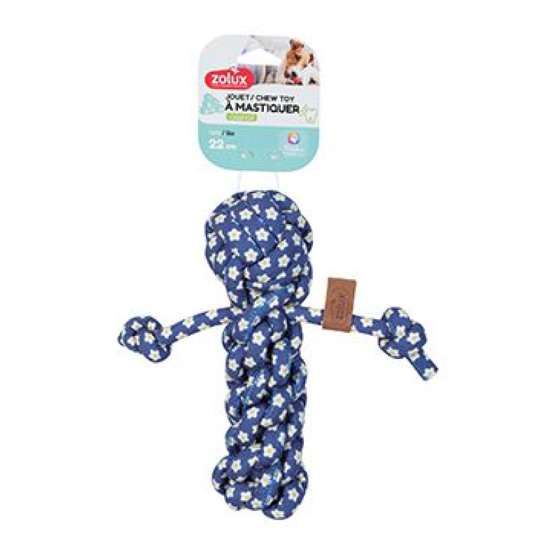 Hračka pes BLUE FLOWER Panáček 22cm Zolux