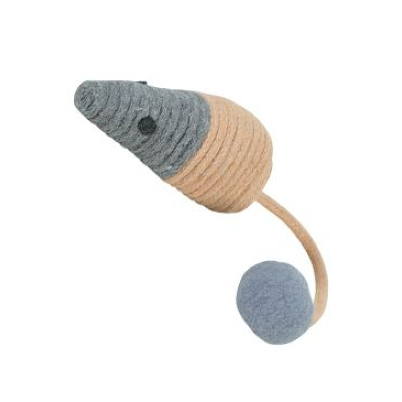 Hračka kočka GRIBOUILLE Myš šedá Zolux