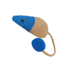 Hračka kočka GRIBOUILLE Myš modrá Zolux