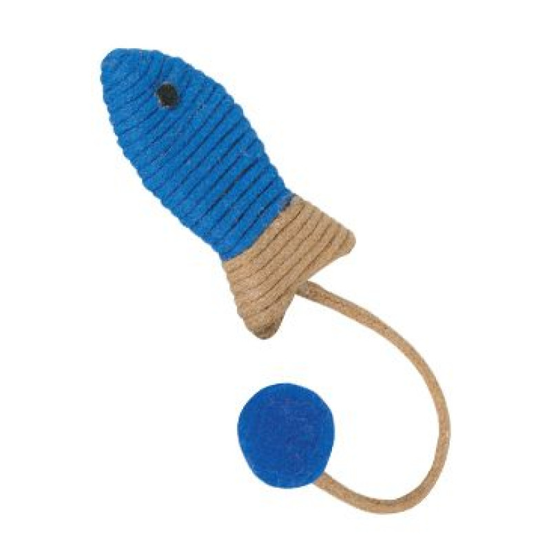 Hračka kočka GRIBOUILLE Ryba modrá Zolux