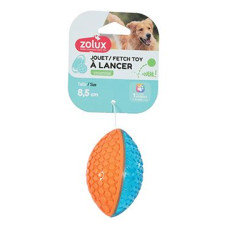Hračka pes TAO Míč rugby 8,5cm Zolux
