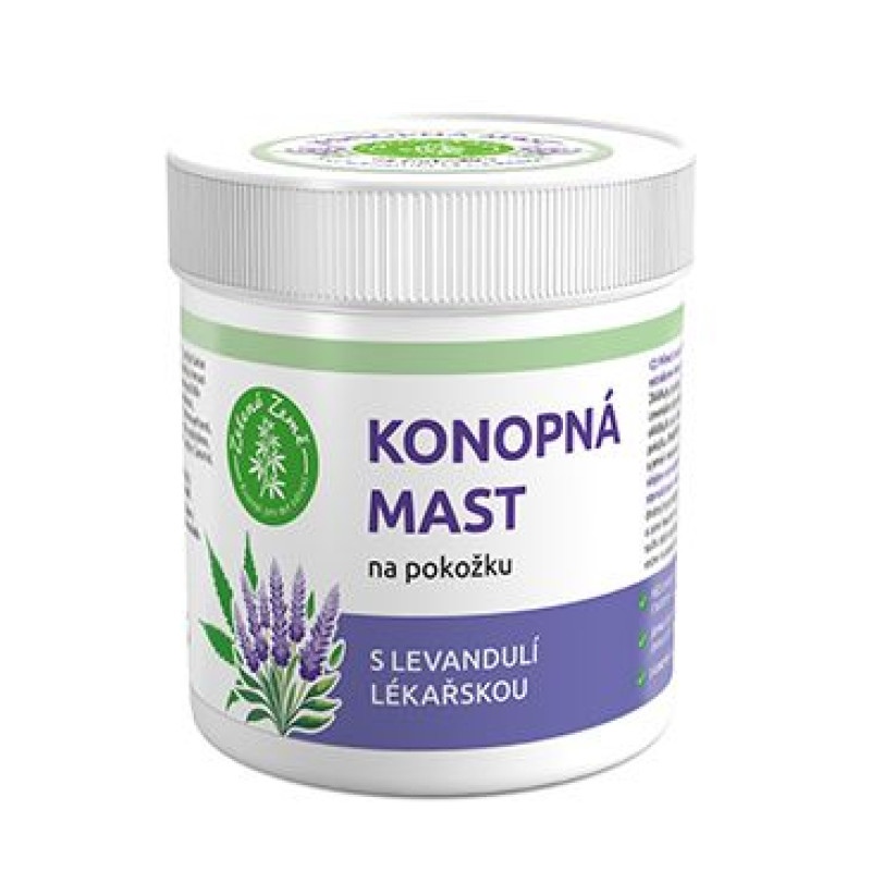 Konopná mast s levandulí 100ml