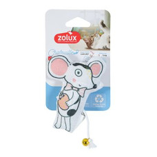 Hračka kočka CHATOUILLE Myška s jahodou Zolux