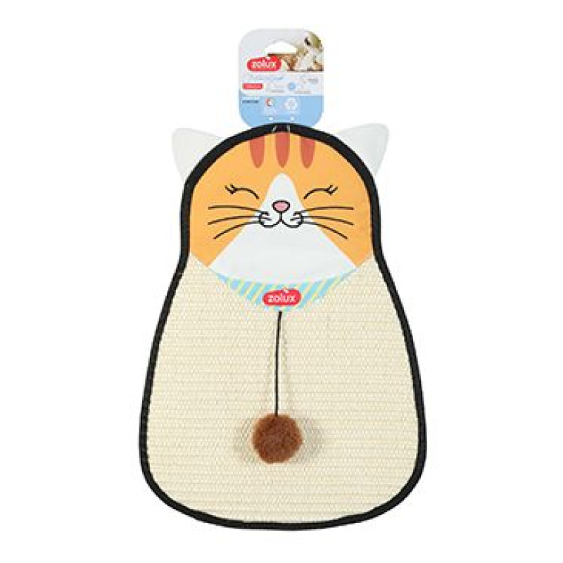 Škrabadlo CHATOUILLE na dveře Kočka Zolux