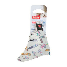 Obojek kočka CHATOUILLE se šátkem Zolux