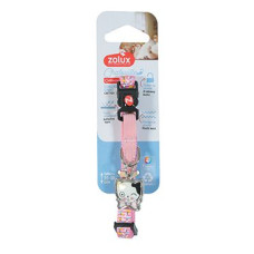 Obojek kočka CHATOUILLE s přívěskem růžová Zolux