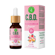 C.B.D. konopné kapky s BCP a ovoc.příchutí Junior 30ml